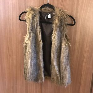 Super cute fur vest!